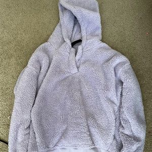 Purple sweater hoodie